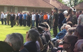 Veteranenreunie op de bataljonsappelplaats