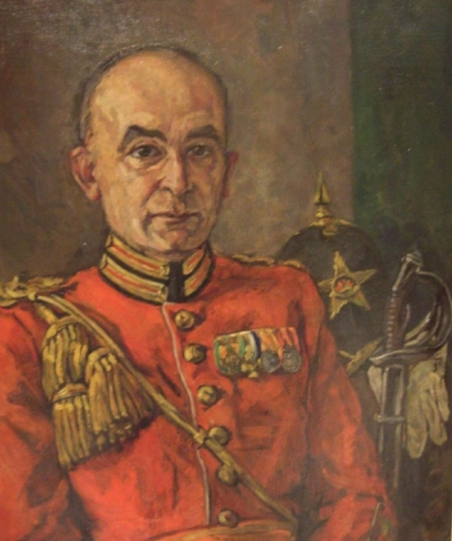 Het olieverfschilderij van Luitenant-kolonel der Infanterie Van Emden