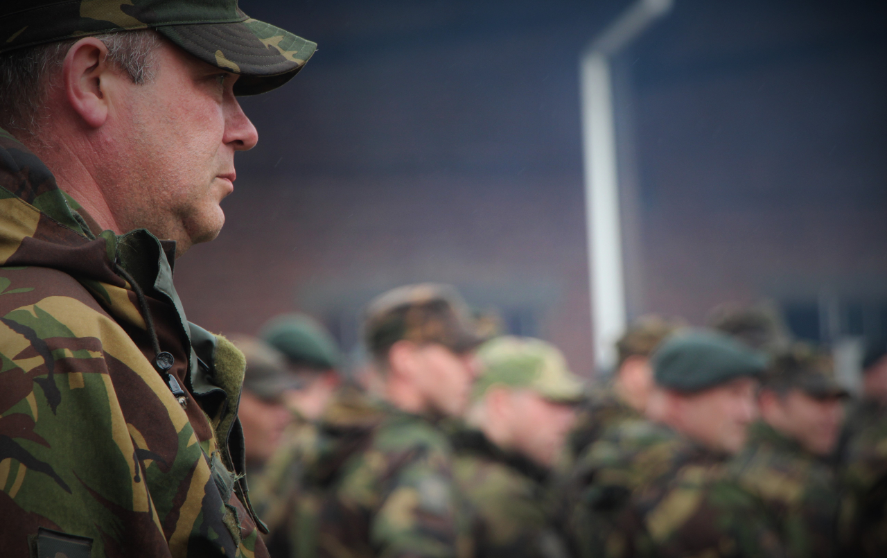 Aftredend Bataljonscommandant Luitenant-kolonel Nico Boom