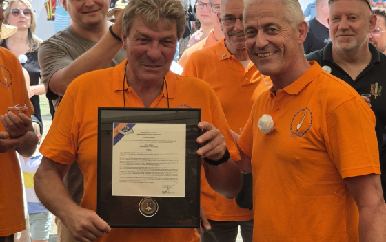 Uitreiking Erepenning